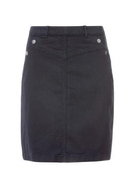 Jupe en jean courte bleu marine Femme