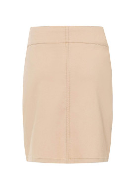 Jupe courte beige Femme