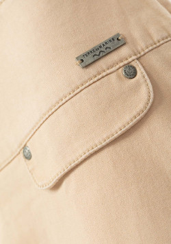 Jupe courte beige Femme
