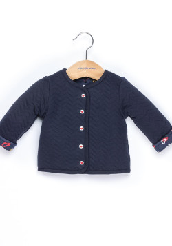 Veste réversible en molleton Bébé Fille