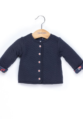 Veste réversible en molleton Bébé Fille