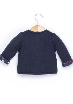 Veste réversible en molleton Bébé Fille