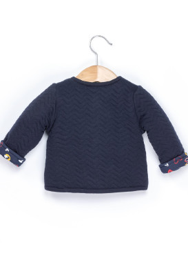 Veste réversible en molleton Bébé Fille