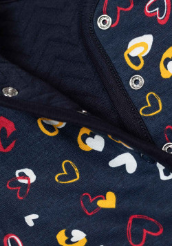 Veste réversible en molleton Bébé Fille