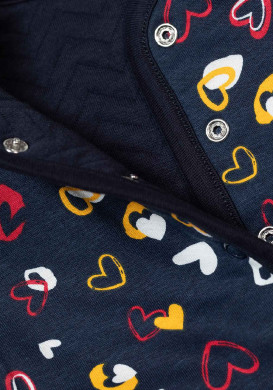 Veste réversible en molleton Bébé Fille