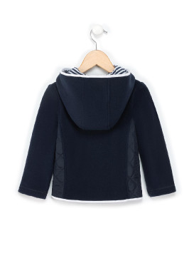 Polaire bleu marine Fille