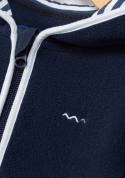 Polaire bleu marine Fille