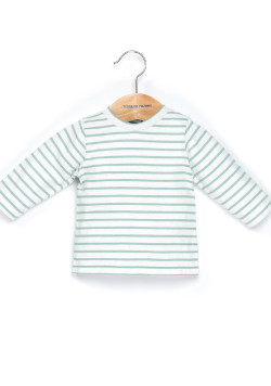 Ensemble Bébé salopette bleu marine + t-shirt
