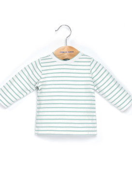 Ensemble Bébé salopette bleu marine + t-shirt