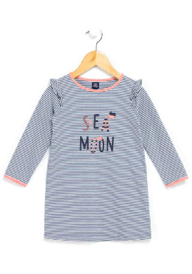 Chemise de nuit rayée Fille Chemise de nuit rayée Fille
