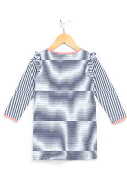 Chemise de nuit rayée Fille