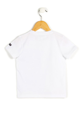 T-shirt imprimé blanc Garçon
