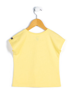 T-shirt jaune Fille