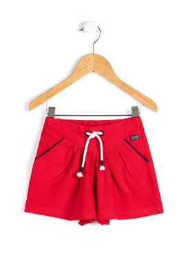 Short rouge Fille