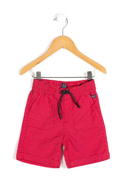 Bermuda rouge Garçon