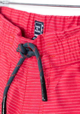 Bermuda rouge Garçon