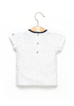 Ensemble Bébé robe en jean + t-shirt