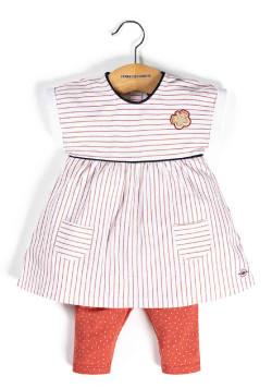 Ensemble Bébé robe + legging