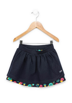 JUPE COURTE INDIGO ELIZIA