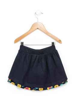 JUPE COURTE INDIGO ELIZIA