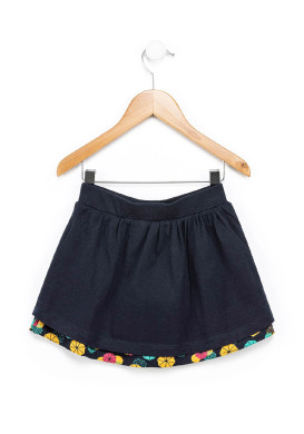 JUPE COURTE INDIGO ELIZIA