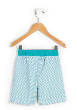 Ensemble pyjama vert émeraude Garçon t-shirt + short