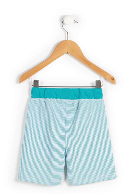 Ensemble pyjama vert émeraude Garçon t-shirt + short