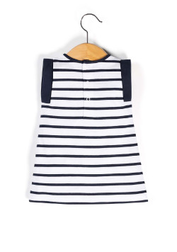Robe rayée Bébé Fille sans manches