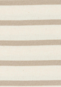 Marinière éco conçue Femme manches courtes grège/sable