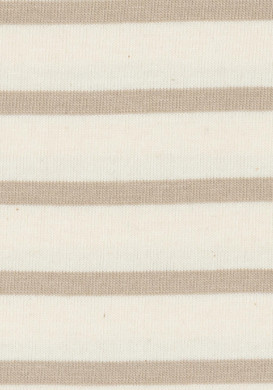 Marinière éco conçue Femme manches courtes grège/sable Marinière éco conçue Femme manches courtes grège/sable