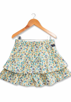 Jupe courte à volants Fille