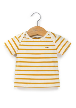 Marinière jaune éco conçue Bébé