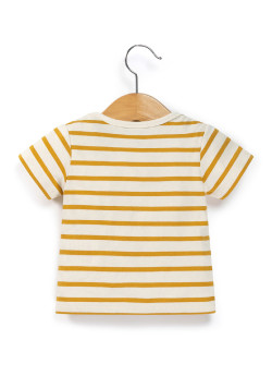 Marinière jaune éco conçue Bébé