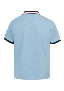 Polo bleu ciel Homme