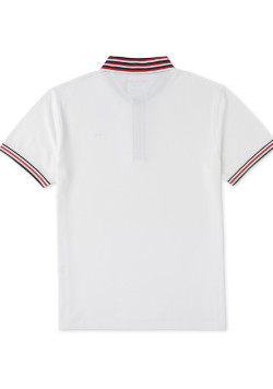 Polo blanc Homme
