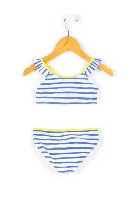 Maillot de bain rayé 2 pièces Fille Maillot de bain rayé 2 pièces Fille