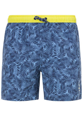 Short de bain imprimé bleu Homme Short de bain imprimé bleu Homme
