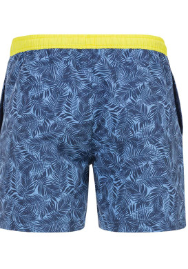 Short de bain imprimé bleu Homme Short de bain imprimé bleu Homme