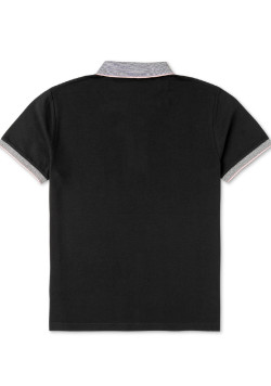 Polo noir Homme