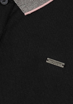 Polo noir Homme
