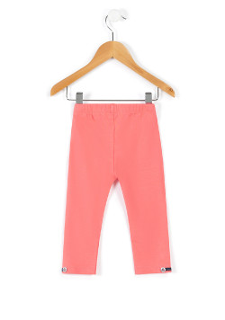 Legging court rose Fille