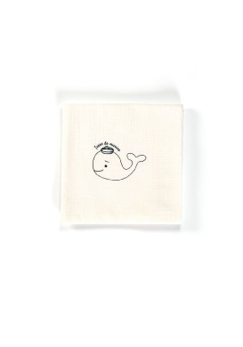 Lot de 2 langes imprimé bleu Bébé Lot de 2 langes imprimé bleu Bébé