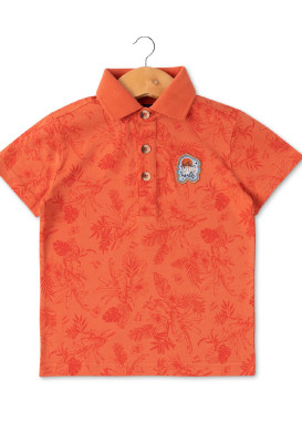 Polo orange Garçon Polo orange Garçon