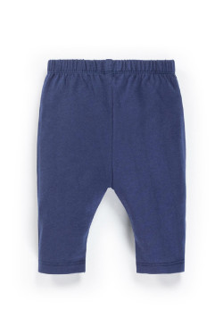 Ensemble Bébé Fille tunique rayée+ legging bleu marine