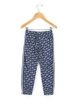 Pantalon Fille bandes latérales Pantalon Fille bandes latérales