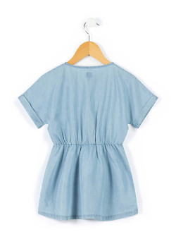 Robe Fille jean clair