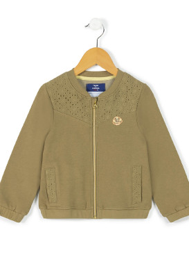 Veste bombers kaki Fille Veste bombers kaki Fille