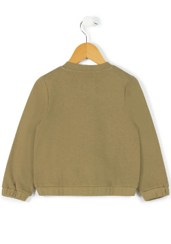 Veste bombers kaki Fille