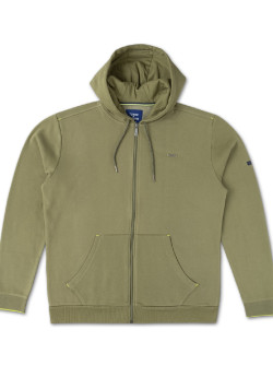 Gilet en molleton Homme vert olive