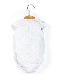 Ensemble Bébé robe à bretelles + body manches courtes